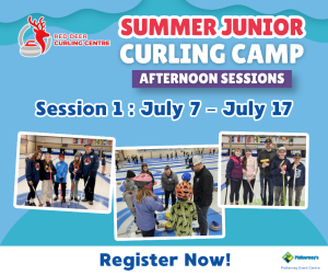 Youth Curling Camp Afternoon Session # 1 